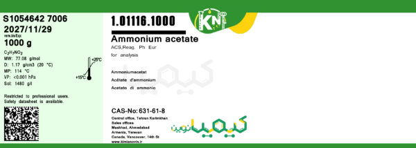 Ammonium-acetate