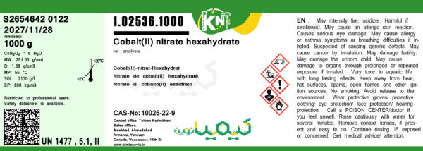 Cobalt(II)-nitrate-hexahydrate