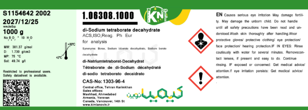 di-Sodium-tetraborate-decahydrate